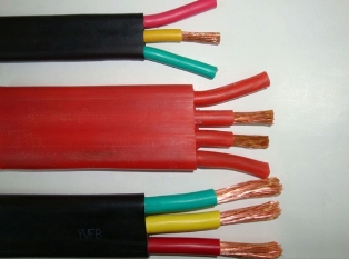 YGDGB丁硅橡胶扁软电缆YDGCPB扁平软电缆