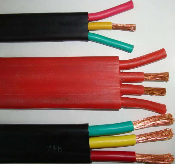 YGCB-HF46R KGGRPB耐高温硅橡胶扁平软电缆