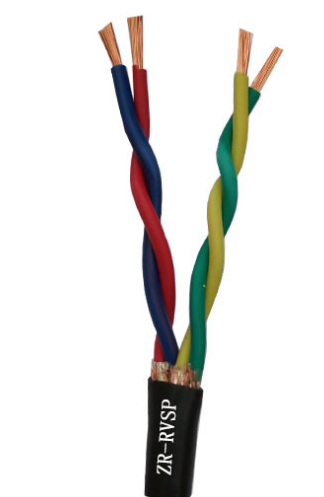 ZR-RVSP阻燃屏蔽双绞电缆