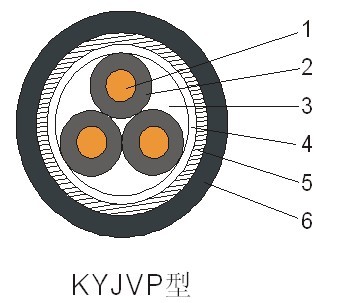 KYJV,KYJVP,KYJVP2交联聚乙烯J缘控制电缆