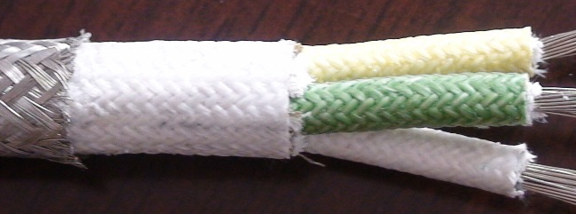 耐高温电缆AHFBRP-3×4+1×1.5